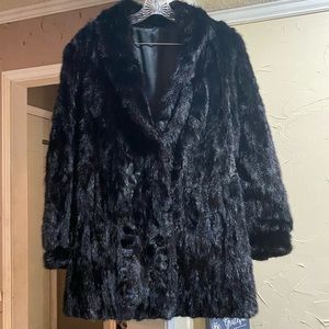 Beautiful Black Mink Coat